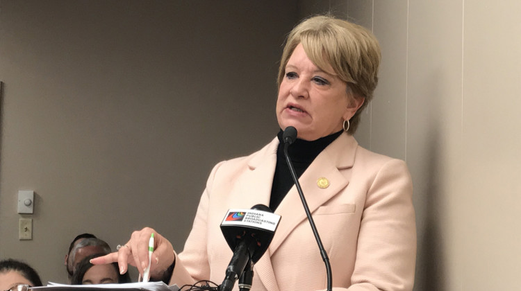 Rep. Cindy Ziemke (R-Batesville) says sheâ€™s going to take another crack at township government reform in the 2019 legislative term.  - (Brandon Smith/IPB News)