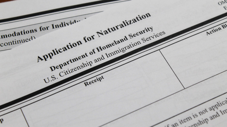 The rule by the U.S. Citizenship and Immigration Services takes was supposed to take effect Oct. 2 – increasing the cost of a U.S. citizenship application by more than 80 percent. - Lauren Chapman/IPB News