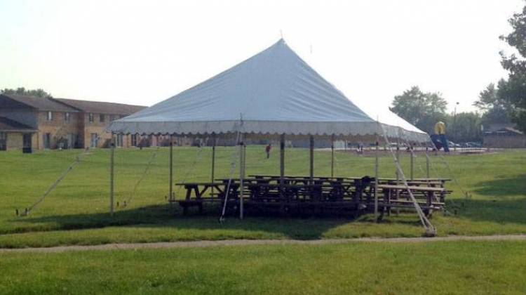 The site of the Summer Food Service Program at Claystone at the Crossing apartment complex in Lafayette. - Kristin Malavenda