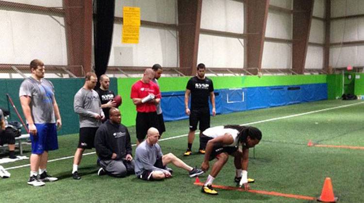 For Would-Be NFL Players, 40 Yards Stand In Their Way
