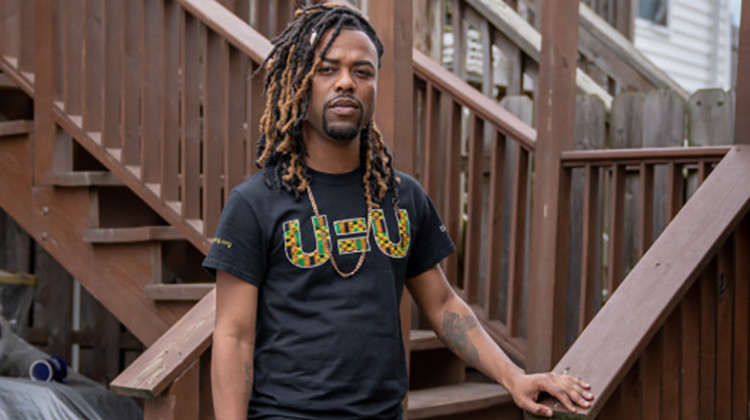 Malachi Stewart, with the Washington, D.C., health department, works full time as a contact tracer for the COVID-19 response. Washington plans to increase its contact tracing workforce in the near future. - Ryan Kellman/NPR