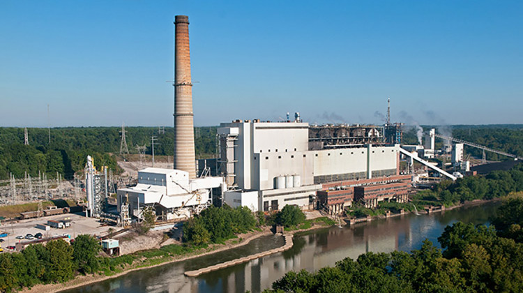 The coal-burning Wabash River Generating Station near Terre Haute began operating in 1953 and was closed in 2016. - Duke Energy