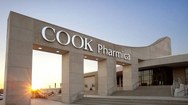 Cook Pharmica headquarters in Bloomington. - Courtesy of Cook Medical Group