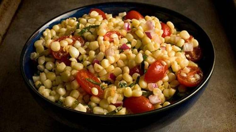 Corn, Tomato and Sweet Onion Salad - Indiana Grown