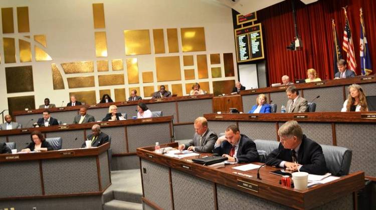 The City-County Council chamber. - Ryan Delaney/WFYI