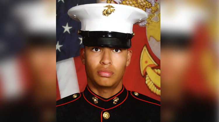 U.S. Marine Cpl. Humberto Sanchez - U.S. Marines via Gundrum Funeral Home