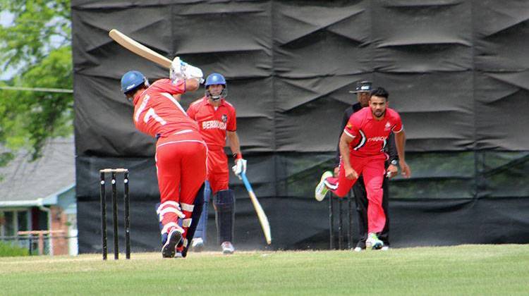 Four teams – from Bermuda, Canada, the U.S. and Sur-ah-namm, in South America – have been competing this week to advance to the next round of the International Cricket Council World Cup - Emily Metheny