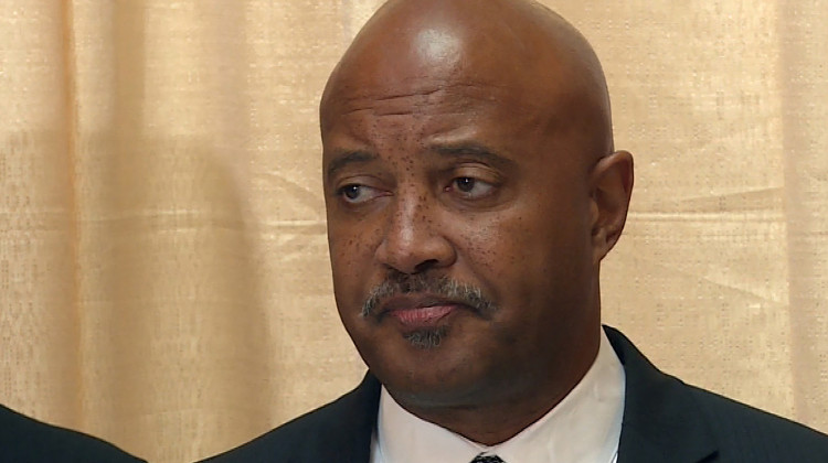 A disciplinary hearing officer says Attorney General Curtis Hill’s law license should be suspended for 60 days without automatic reinstatement after four women accused him of sexual misconduct.  - FILE PHOTO: WFIU/WTIU