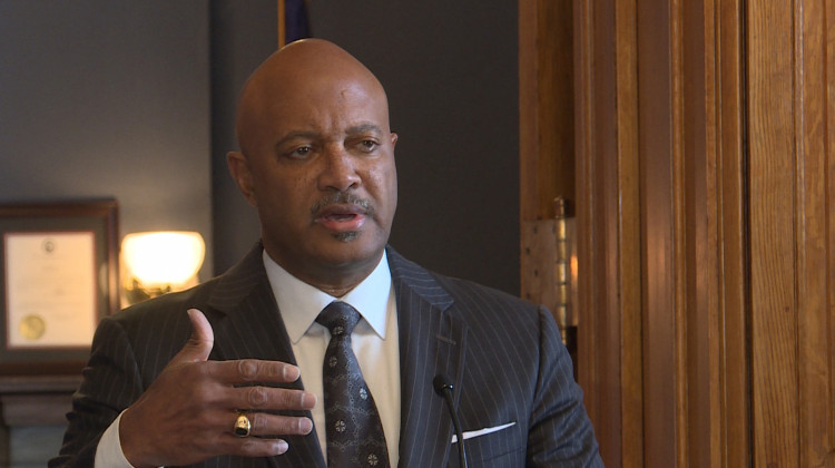 Four women accused Republican Attorney General Curtis Hill of groping them at the party in March. An investigation by the Indiana Inspector General backed up those womenâ€™s accounts. - Lauren Chapman/IPB News