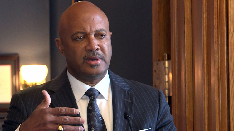 The Indiana Supreme Court unanimously says Attorney General Curtis Hill criminally battered four women.  - Lauren Chapman/IPB News