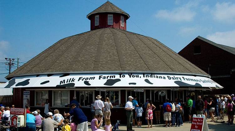 The American Dairy Association of Indiana's Dairy Bar at the Indiana State Fairgrounds. - American Dairy Association of Indiana