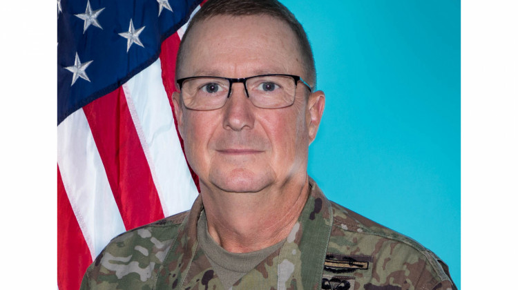 Col. R. Dale Lyles was named the new adjutant general of the Indiana National Guard. - Provided by the Governor's Office