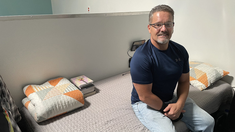 Dale Stout, 50, is one of the first people to benefit from the additional housing supports in California's new Medicaid initiative, CalAIM. - Ryan Levi / Tradeoffs