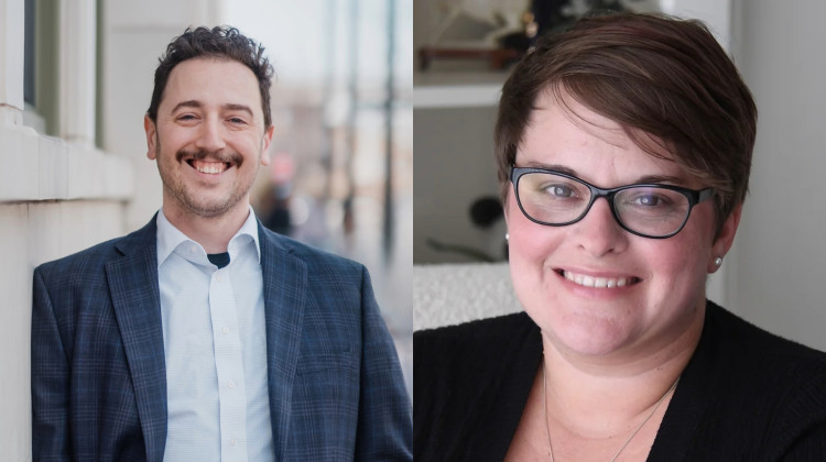 Democrat candidate Jesse Brown, left, and Republican candidate Libby Glass are running in District 13. - Photos provided
