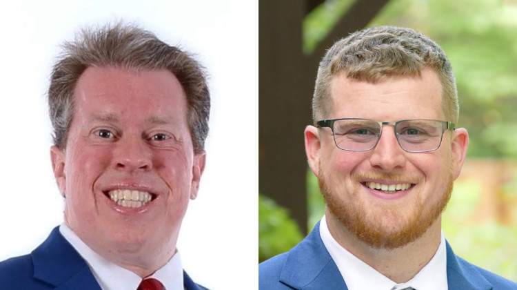 Republican candidate Derek Cahil, left, and Democrat candidate Ryan Hughey are running in District 23. - Photos provided