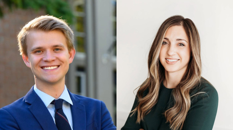 Democrat candidate Nick Roberts, left, and Republican candidate Natalie Goodwin. are running in District 4. - Photos provided