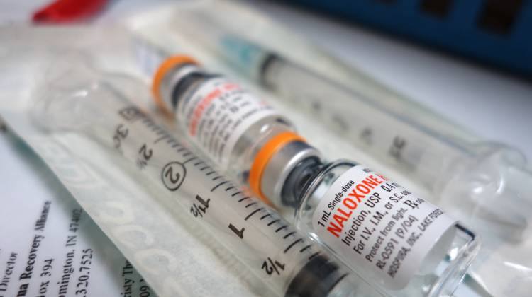 Naloxone can be used to reverse an opioid overdose. - Jake Harper/Side Effects Public Media
