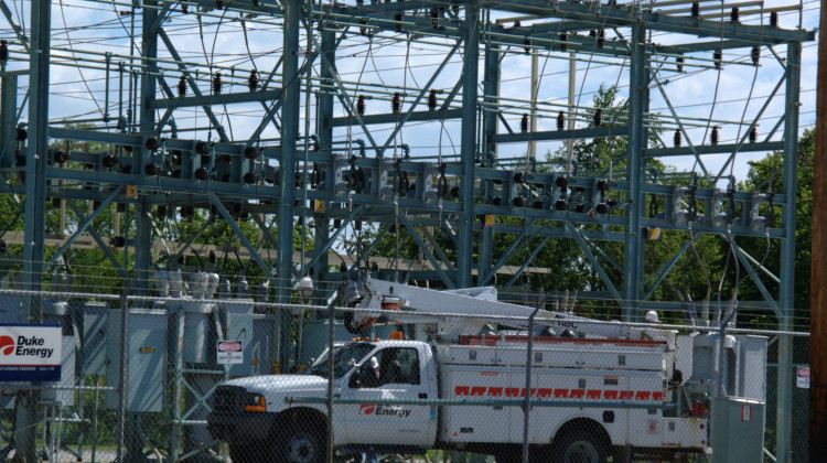 A Duke Energy substation in Lafayette, 2008.  - Patrick Finnegan/Wikimedia Commons