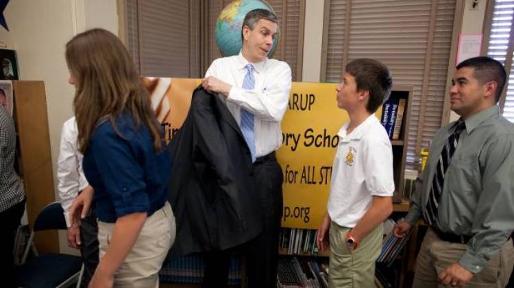 Education Secretary Arne Duncan to Make Stop At IPS, Purdue