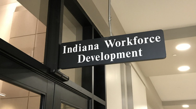 The Indiana Department of Workforce Development.  - Brandon Smith/IPB News