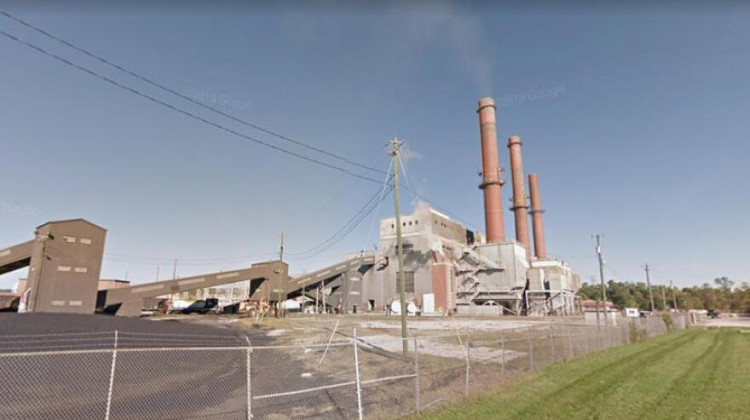 AES Indiana's Eagle Valley Generating Station.  - Courtesy of Google Maps