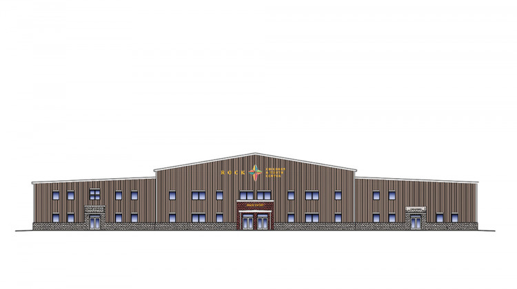 A rendering of the ROCK Community Center for Children and Youth being built by Eastern Star Church. - Eastern Star Church