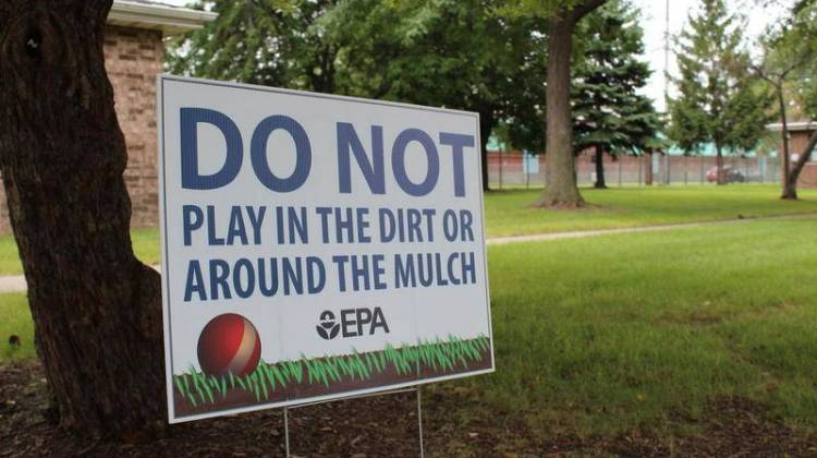 The Calumet neighborhood in East Chicago is part of a federal toxic waste cleanup site contaminated with lead and arsenic. - Annie Ropeik/IPB News