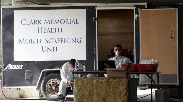 National Guard members are serving in a variety of roles, both clinical and non-clinical, in a number of Indiana hospitals.  - Devan Ridgway, WFIU/WTIU News