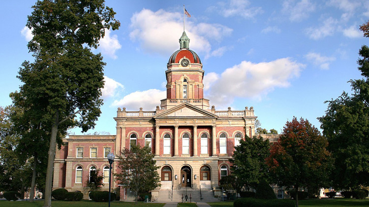 The Elkhart County courthouse in Goshen, Indiana. - Derek Jensen/public domain