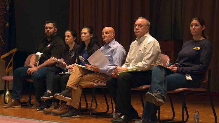 During a panel Q&A on Saturday, residents were able to ask a panel from the EPA questions about this season's remediation plans. - Lauren Chapman/IPB News