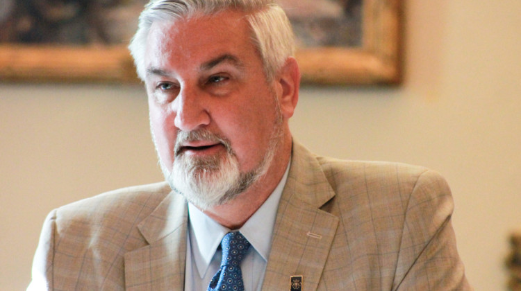 Several top Holcomb administration officials have left, which governor says is normal