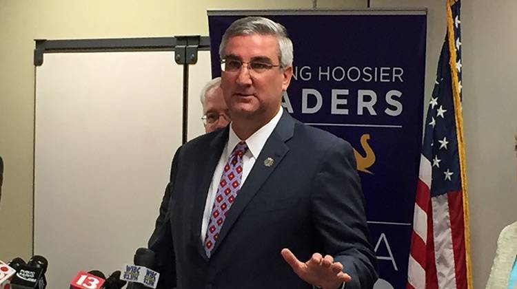 Holcomb Says His Focus Will Be Economic Issues