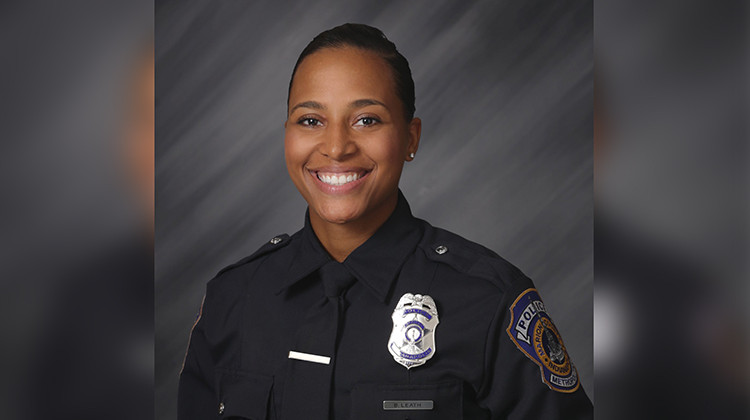 IMPD Officer Leath Honored One Year After Death