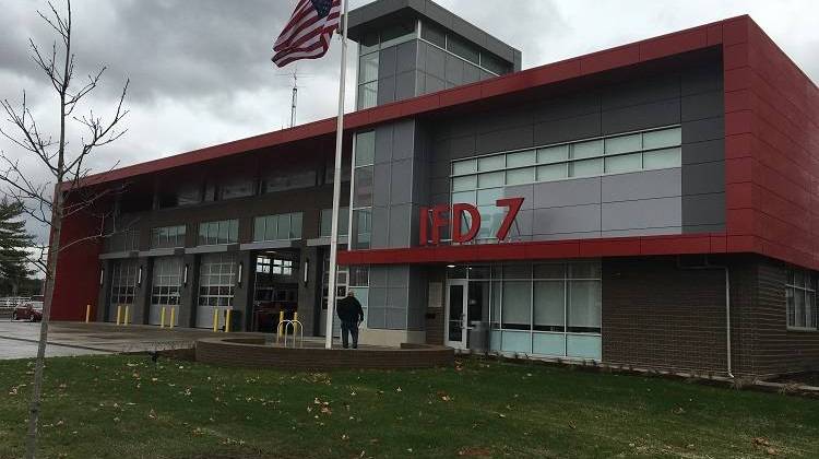 IFD moved into the new Station 7 in late November 2015. - WFYI photo by Deron Molen