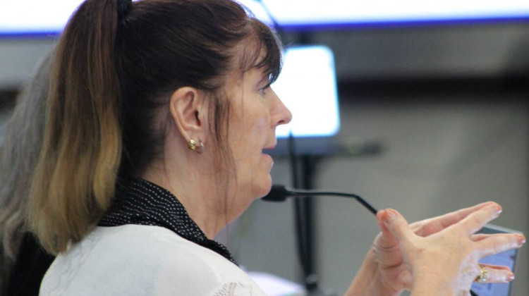 Division of Disability and Rehabilitative Services Director Kelly Mitchell said the state plans to make a number of changes to Medicaid waivers as part of a longer process to ensure financial sustainability. - Abigail Ruhman / IPB News