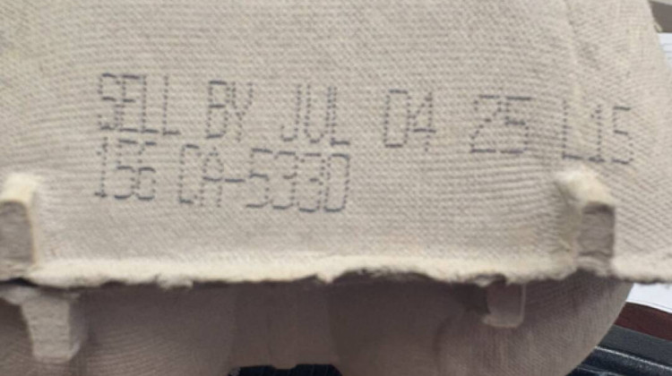 Recalled organic and cage-free brown eggs distributed by August Egg Company have the plant code number P-6562 or CA5330 printed on their carton or packaging. - U.S. Food and Drug Administration