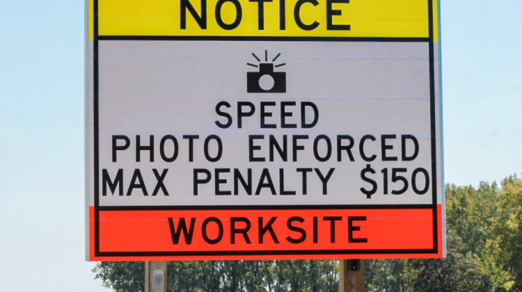 Indiana to begin issuing speeding fines via highway work zone cameras