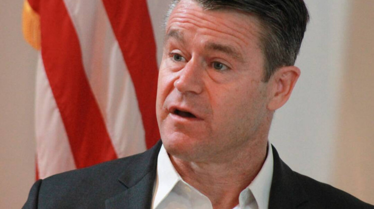 U.S. Sen. Todd Young (R-Ind.) sits on the Senate's finance committee — a key committee looking at the reconciliation bill. - Brandon Smith / IPB News