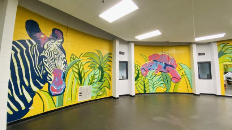 Indy Parks sets aside part of its budget to fund public art and murals by local artists in many of its locations. - Photo provided/Indy Parks