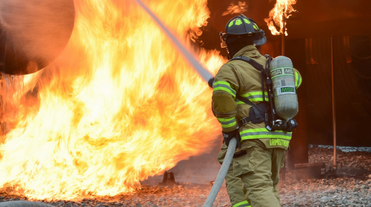 Fire officials say fires in the home are more common this time of year as space heaters, fireplaces and candles get more use in the home.