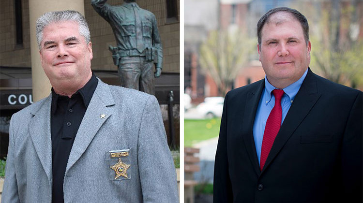 Democrat Kerry Forestal, left, and Republican Brian Durham, right.