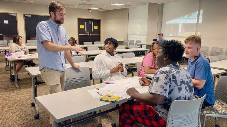 Foster Success hosted a program to encourage entrepreneurship in July 2022. The nonprofit's new Pathways program aims to help students as they transition out of high school. - Foster Success/Facebook