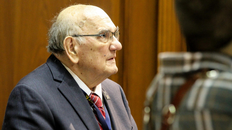 Sen. Frank Mrvan (D-Hammond) was one of the longest-serving state lawmakers in Indiana history. - (Lauren Chapman/IPB News)