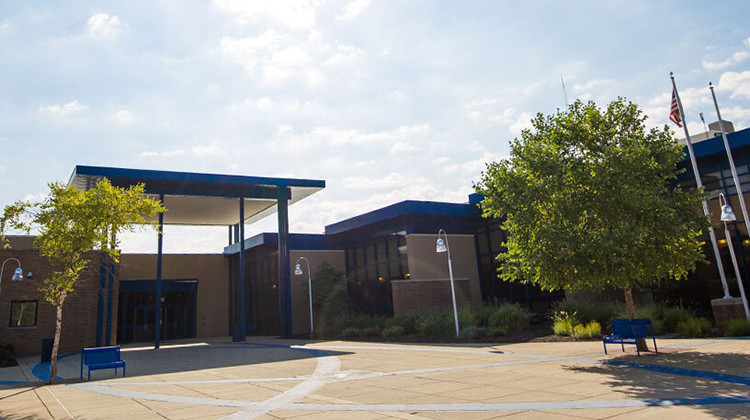 Franklin Central High School opened in 1974 and has undergone multiple additions and renovations. The district lists its current condition as fair. - (Franklin Township Community Schools)