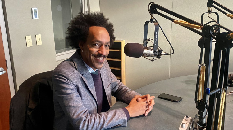 Saxophonist Jared Thompson received a $30,000 MAP Fund grant to present a project that serves marginalized or underserved communities. - Taylor Bennett/WFYI