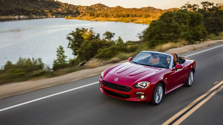 Fiat 124 Spider Sports A Long Hood