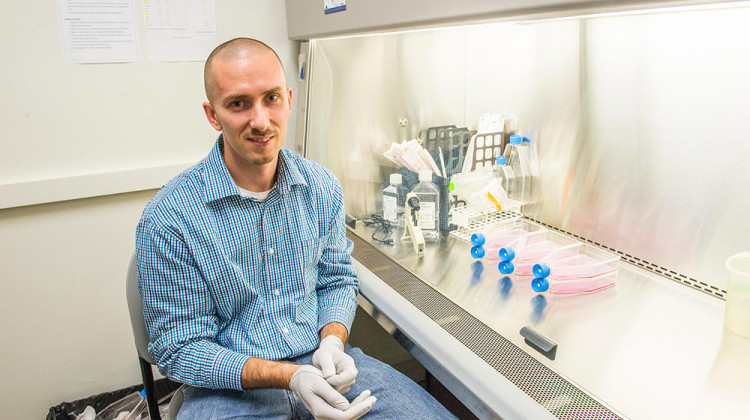 Keith Gagnon runs an RNA lab at Southern Illinois University. - Courtesy Keith Gagnon