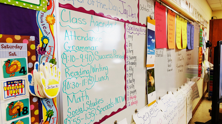 The total number of IEP evaluations completed in the 2019-20 school year — just more than 25,000 —  dropped by about 16% compared to the 2018-19 school year, when nearly 30,000 evaluations were completed. The total number of evaluations initiated also dropped by about 13% over that period. - Eric Weddle/WFYI