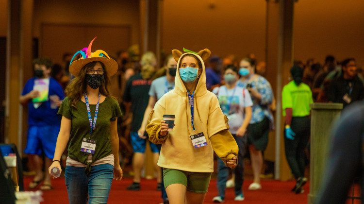 Gen Con is back in downtown Indianapolis.  The four-day tabletop gaming convention kicked off Thursday at the Indiana Convention Center. - Courtesy of Gen Con 2021
