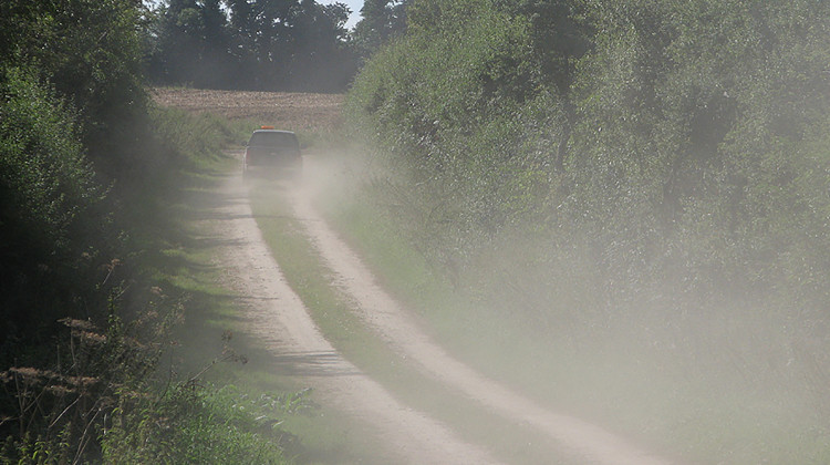 About 34 percent of all U.S. roads are unpaved and the study estimates that road dust makes up 47 percent of all particulate matter pollution in the U.S.  - John Sutton/Geograph